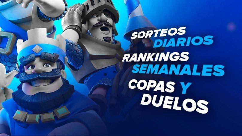 Estrenamos Clash Royale en LVP con sorteos diarios, copas, rankings y duelos.