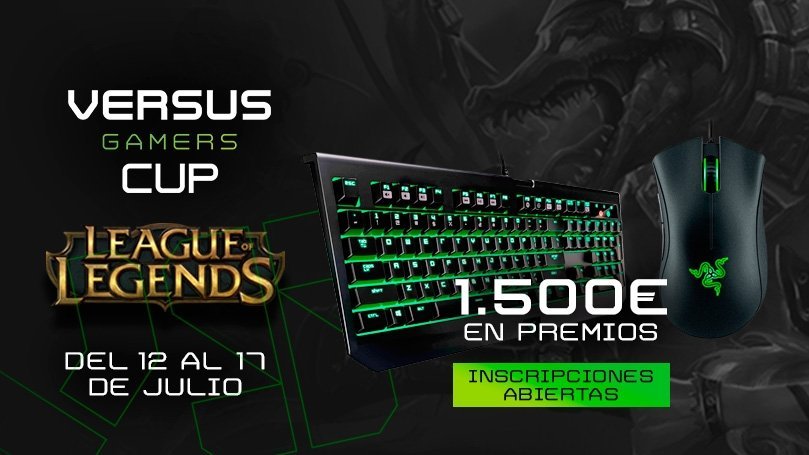 Torneo Bonus Gamers de LoL: inscripciones abiertas hasta el martes 12