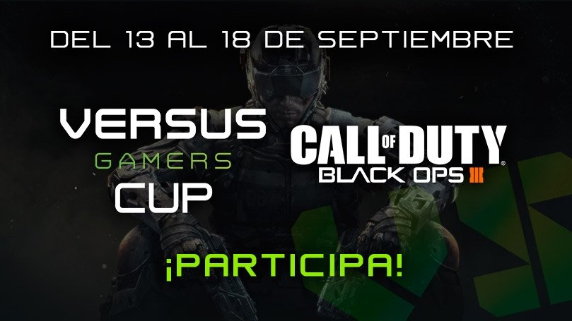 Participa en la primera Versus Cup de Call of Duty de la T 11