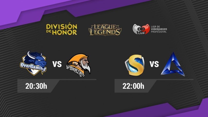 [#LOLHONOR: 20:30h] Over Gaming vs wSystem y SalsaLoL vs Atlantis