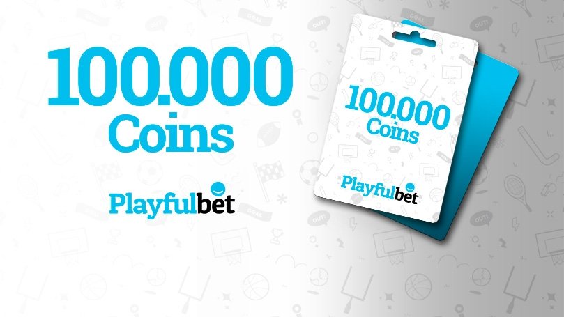 ¡Sorteamos 100.000 Coins en Playfulbet!