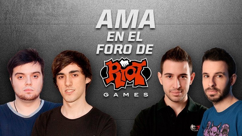 A las 18:00h Ask Me Anything con nuestros casters en el Foro de LoL de Riot