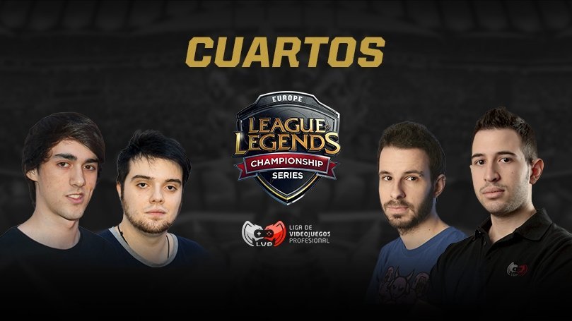 Sigue los Cuartos de los PlayOffs de la LCS europea