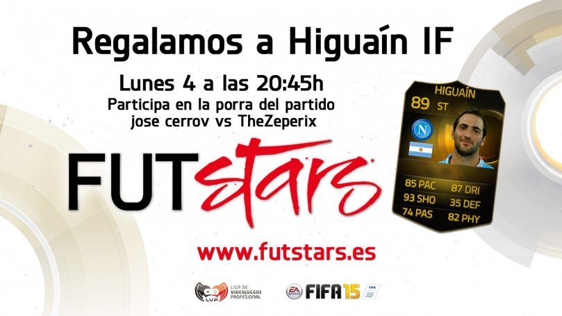 Vente a ver la jornada 5 de FUT Stars y llévate un Higuaín IF