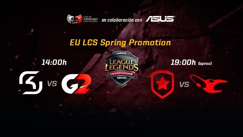 Mañana castearemos la LCS Spring Promotion