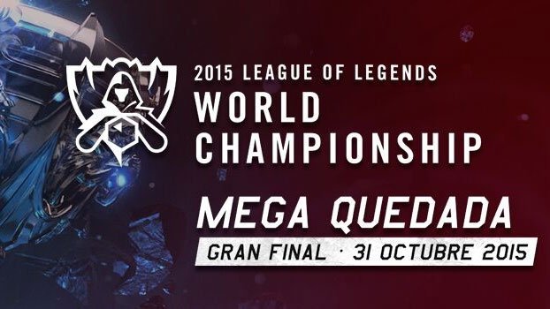 ¡Entradas a la venta de la Mega Quedada de espectadores en Barcelona para ver los Worlds!