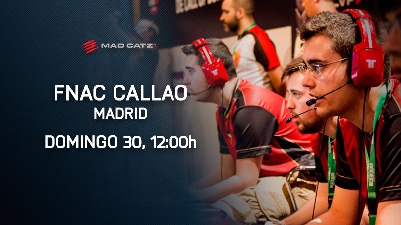 Este domingo Mad Catz y LVP hablan en Madrid de la revolución de los e-Sports
