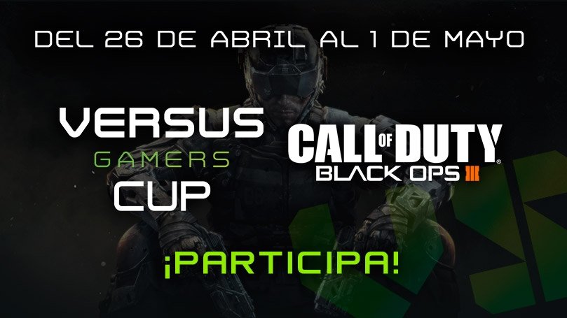 Participa en la Versus Cup de Call of Duty
