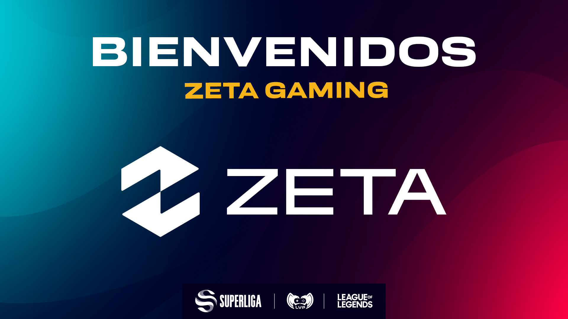 ZETA formará parte de la Superliga de League of Legends que organiza