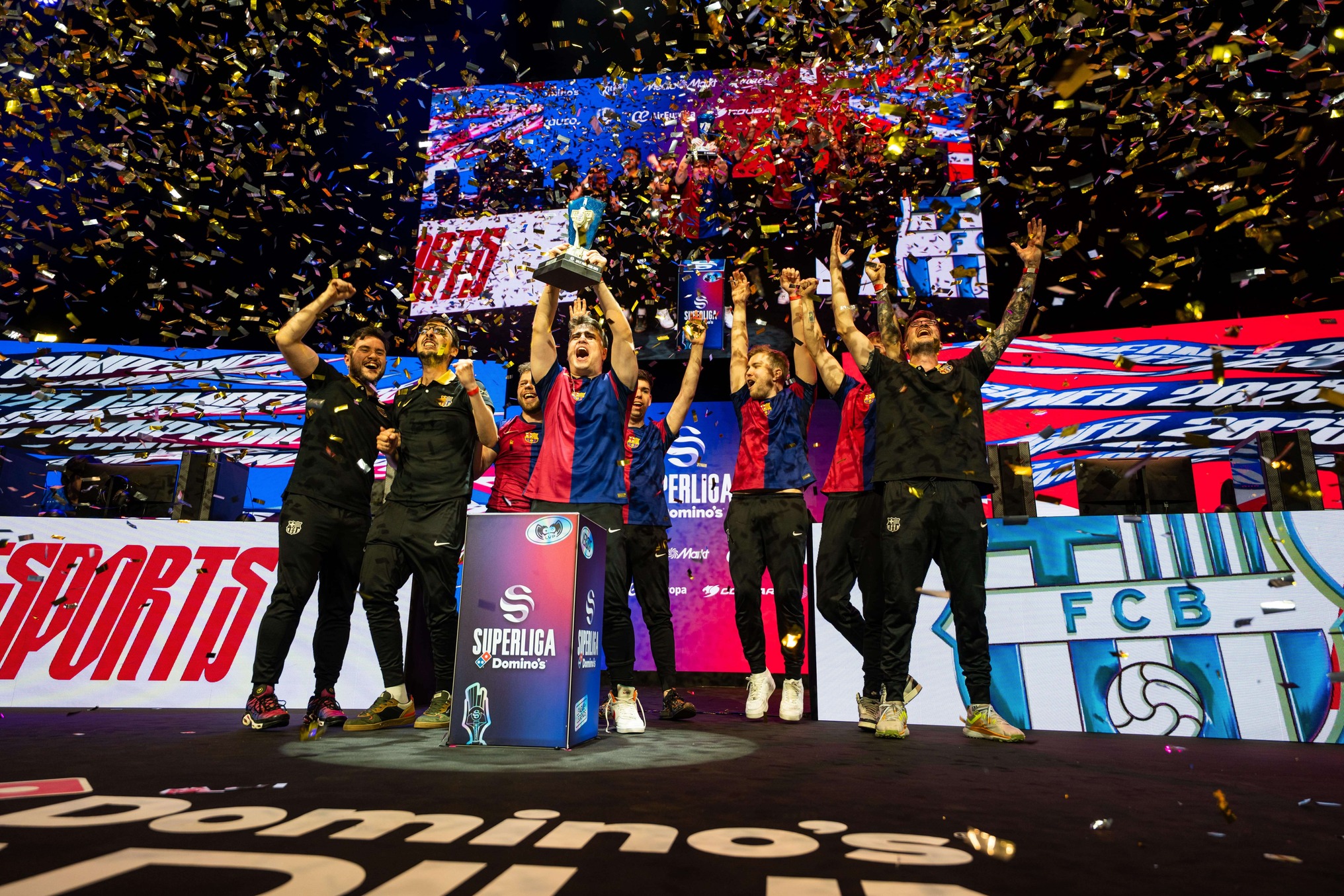Barça eSports Campeones Superliga Domino's Primavera
